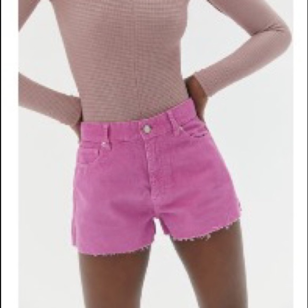 Urban Outfitters pink shorts